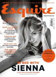 Sienna Miller on Esquire