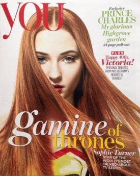 Sophie Turner in "Gamine of Thrones" on You