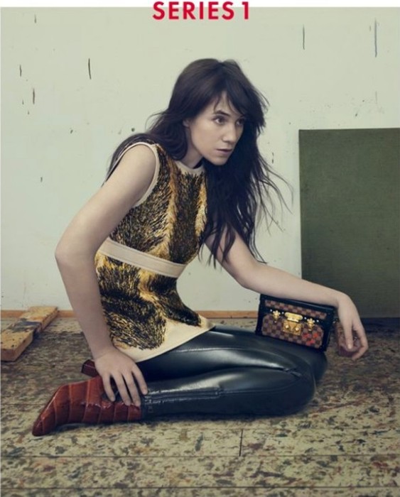 Charlotte Gainsbourg in the new Louis Vuitton AW15 ad